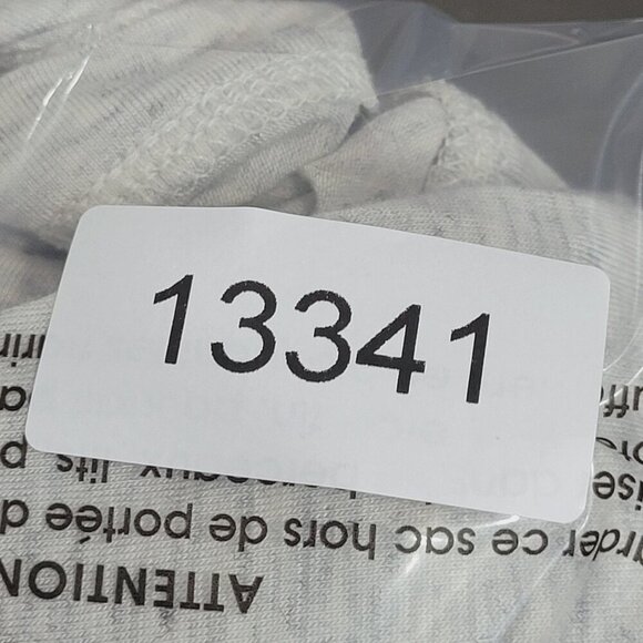 Veronica M. Essentials Womens V-Neck Front Tee Medium Heather Gray Soft & Comfy - Picture 5 of 5